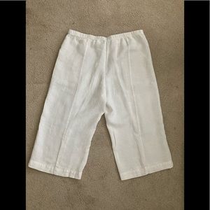 Wide Leg Linen Capris              Pure Jill